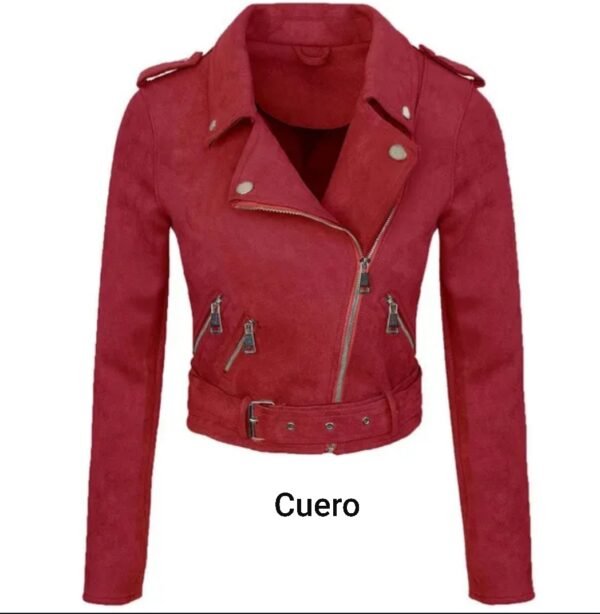 Chaqueta de Cuero Mujer - Image 3