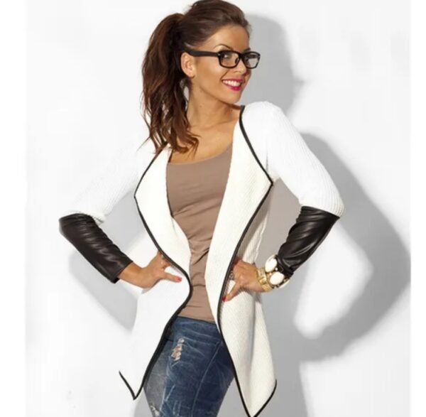 Blazers Mujer Tela Casual Elegante
